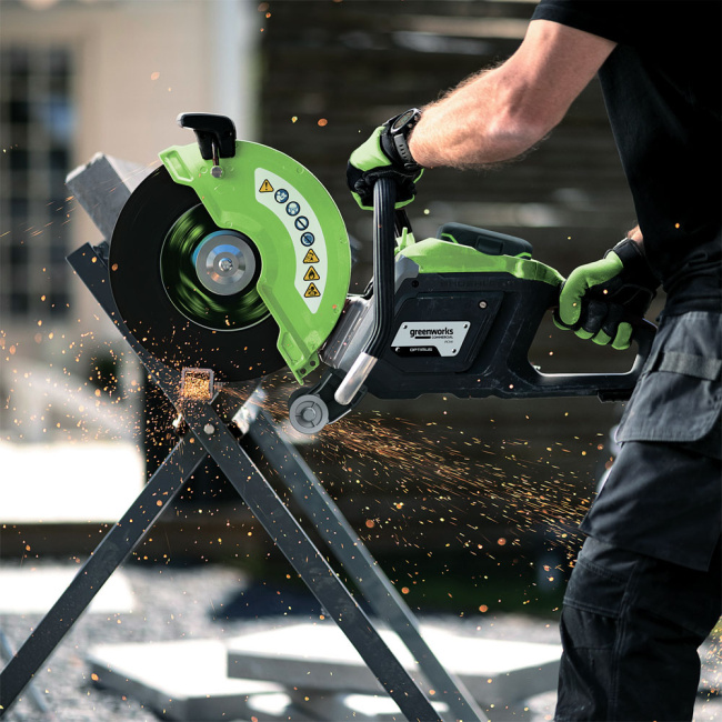 Бетонорез Greenworks 82PC14 82V аккумуляторный