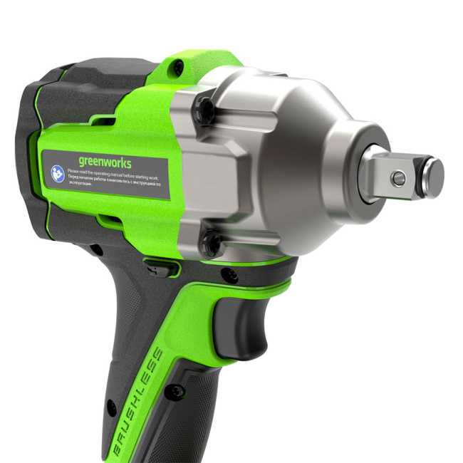 Гайковерт ударный Greenworks IW3450 24V аккумуляторный