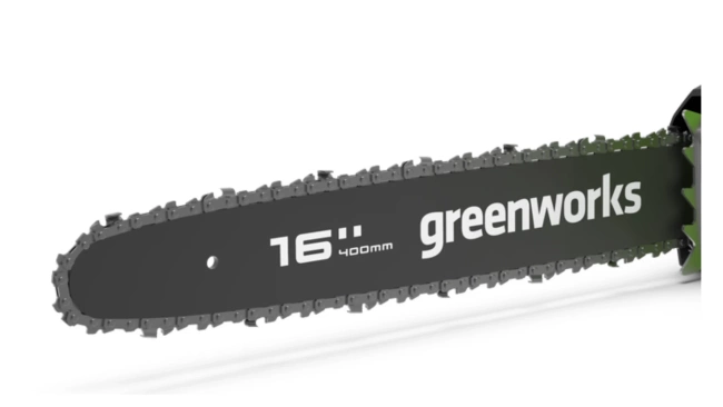 Цепная пила Greenworks GD40CS18K8 40V аккумуляторная 