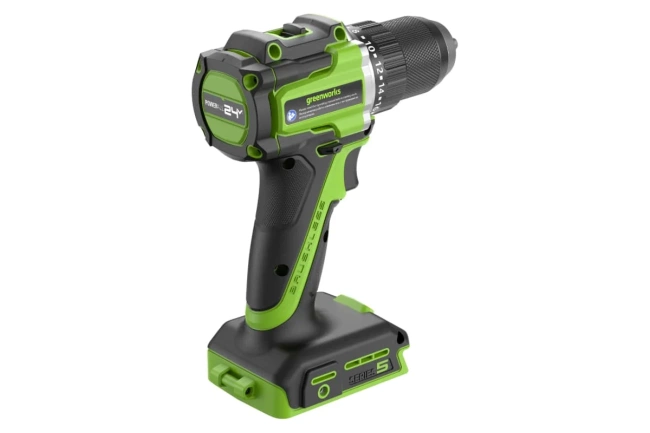 Дрель-шуруповерт Greenworks DD560, 24V аккумуляторная