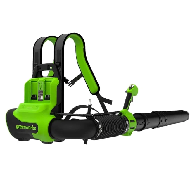 Воздуходувка ранцевая Greenworks GD40BPG2 40V аккумуляторная