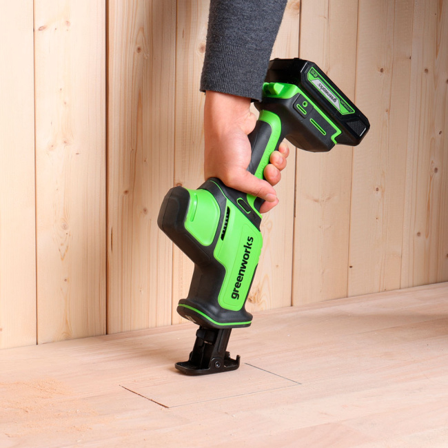 Пила сабельная Greenworks RS526 (GPT-CRS-25) 24V аккумуляторная