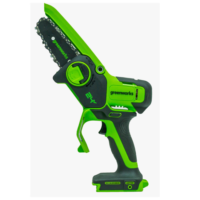 Мини-пила цепная Greenworks G24MCS10 24V аккумуляторная