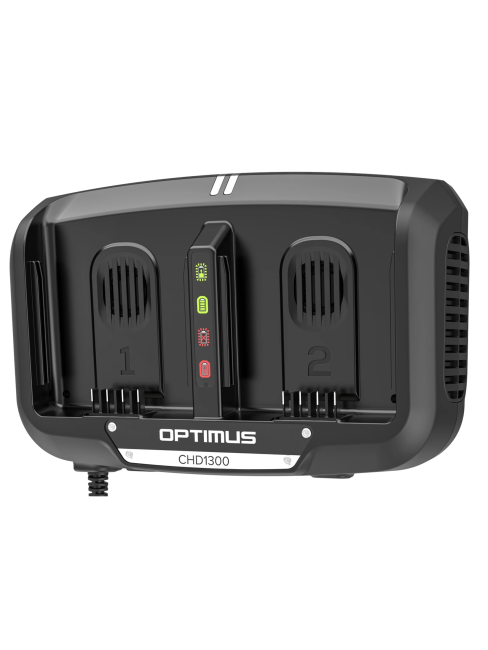 Ультрабыстрое двухпортовое зарядное устройство Greenworks CHD1300