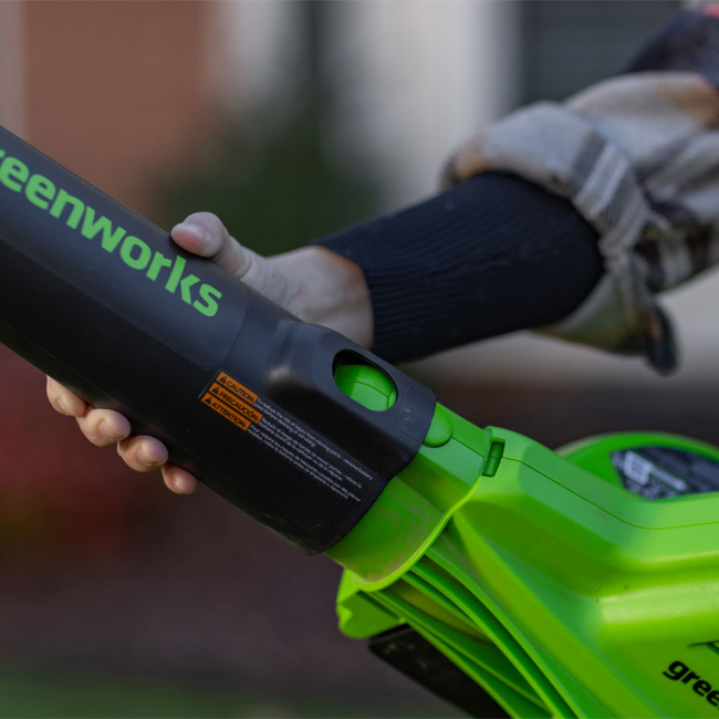 Воздуходувка-пылесос Greenworks GD60BVII 60V аккумуляторная