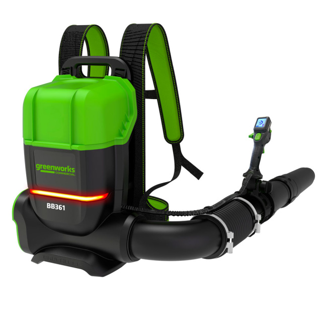 Воздуходув ранцевый Greenworks GD82BP2 82V аккумуляторный