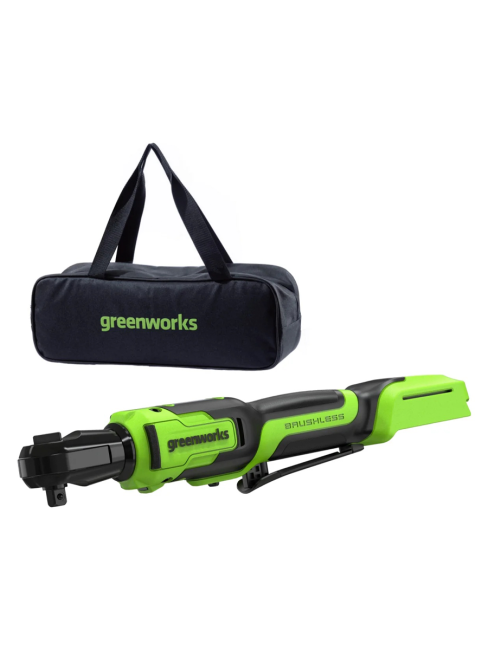 Гайковерт-трещотка Greenworks GD24RW 24V аккумуляторная