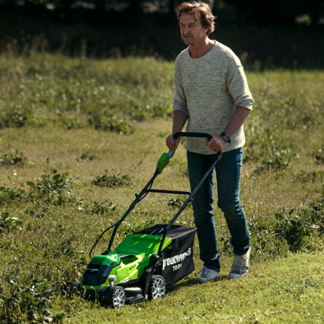Газонокосилка Greenworks G40LM35 40V аккумуляторная 