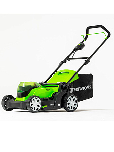 Газонокосилка Greenworks G24X2LM41 24V аккумуляторная