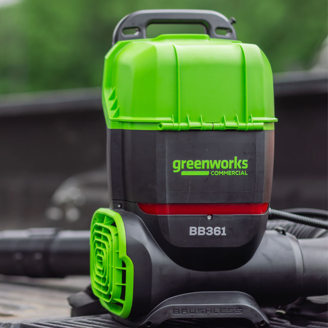 Воздуходув ранцевый Greenworks GD82BP2 82V аккумуляторный
