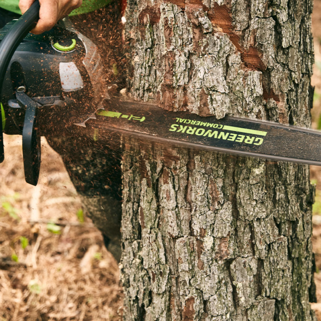 Пила цепная Greenworks GD82CS51 82V аккумуляторная