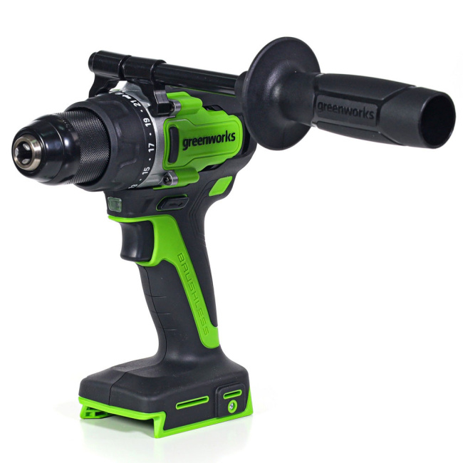 Дрель-шуруповерт Greenworks GD24DD90 24V аккумуляторная