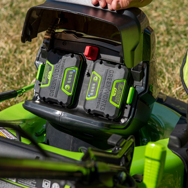 Газонокосилка самоходная Greenworks GC82LM51SP2 82V аккумуляторная