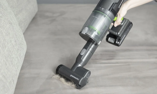 Пылесос вертикальный Greenworks G24SVK4 24V аккумуляторный