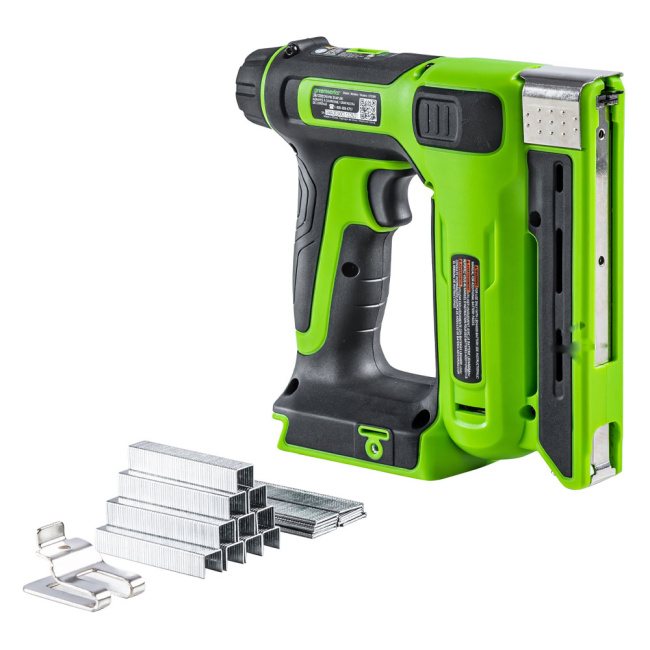 Степлер Greenworks G24CS10 24V аккумуляторный