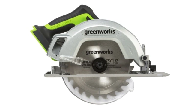 Пила циркулярная Greenworks GD24CS 24V аккумуляторная 