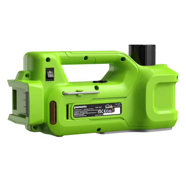 Домкрат гидравлический Greenworks G24JACK 24V аккумуляторный 