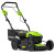 Газонокосилка Greenworks GD40LM46SP 40V аккумуляторная