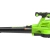 Воздуходувка-пылесос Greenworks GD60BVII 60V аккумуляторная