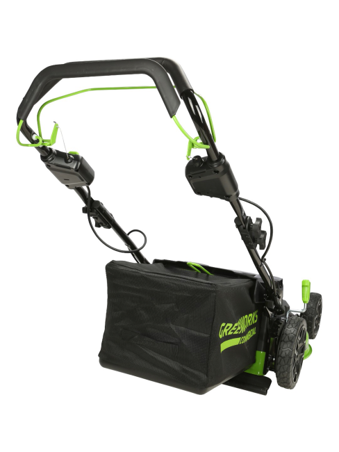 Газонокосилка самоходная Greenworks GC82LM61S 82V аккумуляторная