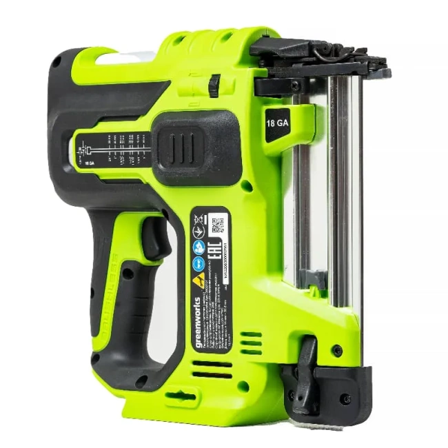 Нейлер Greenworks GD24BN 24V аккумуляторный 