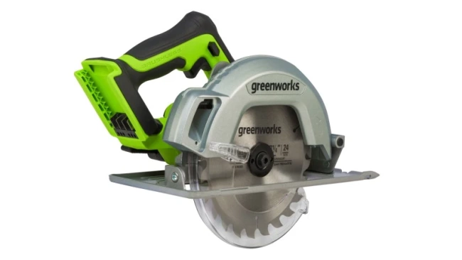 Пила циркулярная Greenworks GD24CS 24V аккумуляторная 
