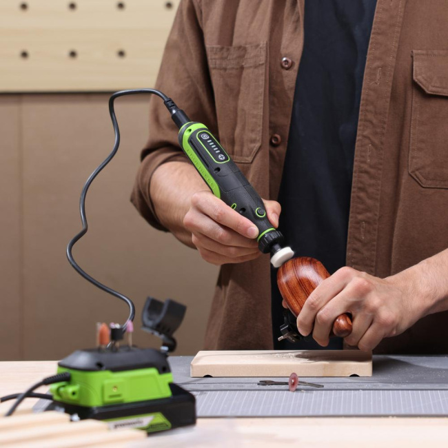 Гравер Greenworks G24RT 24V аккумуляторный 