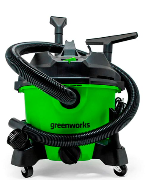 Пылесос строительный Greenworks G120WDV электрический