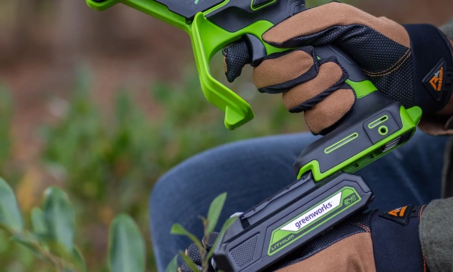 Мини-пила цепная Greenworks GD24CSMNX 24V аккумуляторная