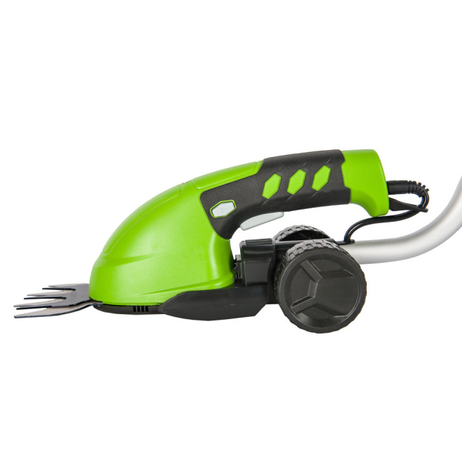 Ножницы садовые Greenworks G7,2GS 7,2V + встроенный АКБ 2А*ч и телескопическая ручка